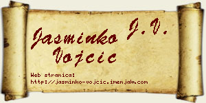 Jasminko Vojčić vizit kartica